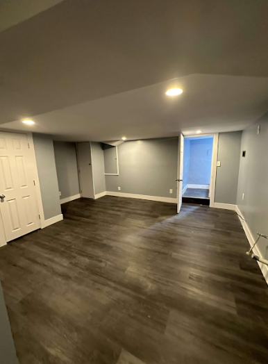 Basement after renovation